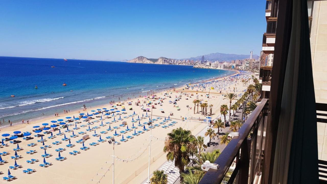 Apartmán Disponible En Abril-Wifi-3Hab, 6 Pers, -Piscina, Aire Acondi-Parking Opcionable Extra Benidorm Exteriér fotografie